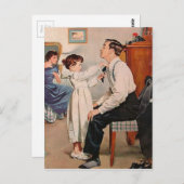 ヴィンテージタイディングダディズタイ ポストカード (正面/裏面)