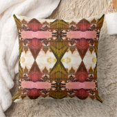 ヴィンテージタイバンコク王室のパレス葉書ドラ クッション (ブランケット)