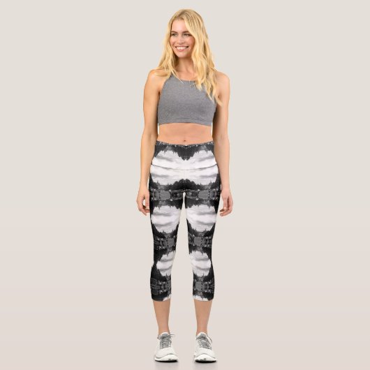 ヴィンテージタイバンコク観光客王室のパレスゲート カプリレギンス (正面)