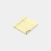 ヴィンテージタイプコーヒーステイン裏打ち付箋 ポストイット (アングル)