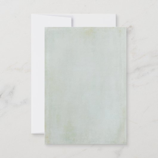 ヴィンテージタイプライターの結婚式出欠確認カード 出欠カード (裏面)