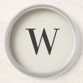 ヴィンテージタイプライターイニシャル コースター