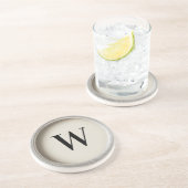 ヴィンテージタイプライターイニシャル コースター (側面)