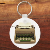 ヴィンテージタイプライターキーチェーン キーホルダー (正面)