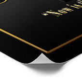 ヴィンテージタイプライターキーボードポスター ポスター (角)