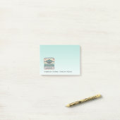 ヴィンテージタイプライタークリエイティブライターパーソナライズされた ポストイット (デスク上)