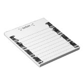 ヴィンテージタイプライターノートパッド ノートパッド (アングル)