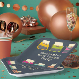 ヴィンテージタイプライターブックの起動カスタム ペーパープレート