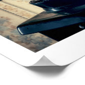 ヴィンテージタイプライターポスター ポスター (角)