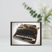 ヴィンテージタイプライターポストカード – Remington Rand ポストカード (スタンド正面)