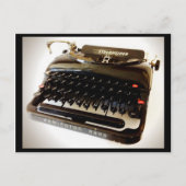 ヴィンテージタイプライターポストカード – Remington Rand ポストカード (正面)