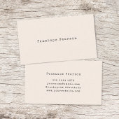 ヴィンテージタイプライターミニマルシンプルリスト 名刺