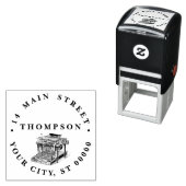 ヴィンテージタイプライターリトグラフ セルフインキングスタンプ (インサイチュ)