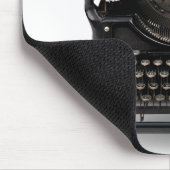 ヴィンテージタイプライター付引用文 マウスパッド (コーナー)