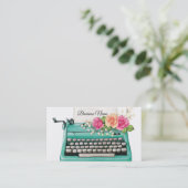 ヴィンテージタイプライター名刺 名刺 (スタンド正面)