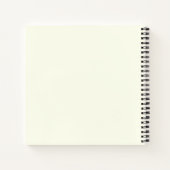 ヴィンテージタイプライター山風景名 ノートブック (裏面)