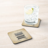 ヴィンテージタイプライター特許 コースター (右側)