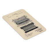 ヴィンテージタイプライター特許 マグネット (右側)