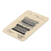 ヴィンテージタイプライター特許 マグネット (左側)