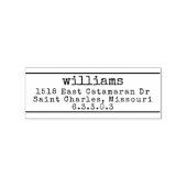 ヴィンテージタイプライター結婚フォント ラバースタンプ (押印)