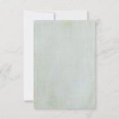 ヴィンテージタイプライター結婚式出欠確認カード 出欠カード (裏面)