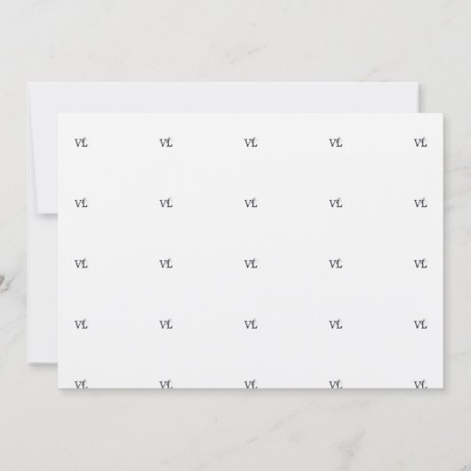 ヴィンテージタイプライター赤ちゃんシャワー招待状クラフトインク 招待状 (裏面)