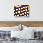 ヴィンテージタイプライター鍵キャンバスプリント キャンバスプリント (インサイチュ (寝室))