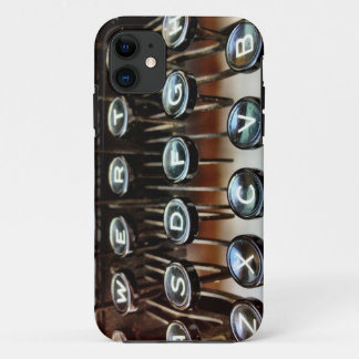 ヴィンテージタイプライター鍵iPhone 5ケース iPhone 11 ケース