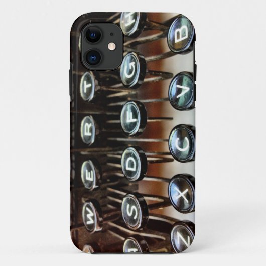 ヴィンテージタイプライター鍵iPhone 5ケース Case-Mate iPhoneケース (裏面)