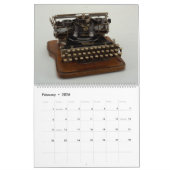 ヴィンテージタイプライター – アンティークタイプライターの写真 カレンダー (2月 2026)