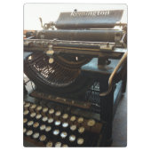 ヴィンテージタイプライター クリップボード (裏面)