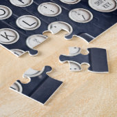 ヴィンテージタイプライター ジグソーパズル (側面)