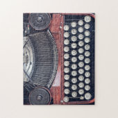 ヴィンテージタイプライター ジグソーパズル (縦)