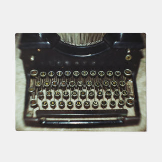 ヴィンテージタイプライター ドアマット