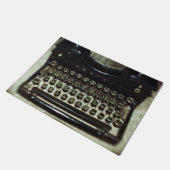 ヴィンテージタイプライター ドアマット (アングル)