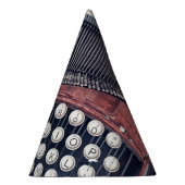 ヴィンテージタイプライター パーティーハット (右)