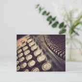 ヴィンテージタイプライター ポストカード (スタンド正面)