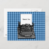 ヴィンテージタイプライター ポストカード (正面/裏面)