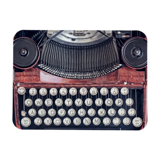 ヴィンテージタイプライター マグネット (横)