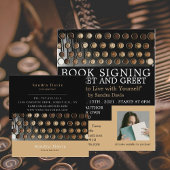 ヴィンテージタイプライター、ライター 名刺