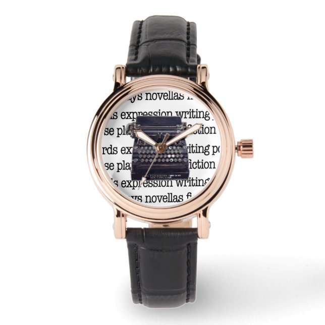 ヴィンテージタイプライター 腕時計 (正面)