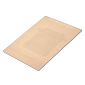 ヴィンテージタイプライター – 11インチx 8.5インチメモ帳 ノートパッド (アングル)