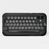 ヴィンテージタイプライター Case-Mate iPhoneケース (裏面(横))