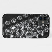 ヴィンテージタイプライター Case-Mate iPhoneケース (裏面(横))