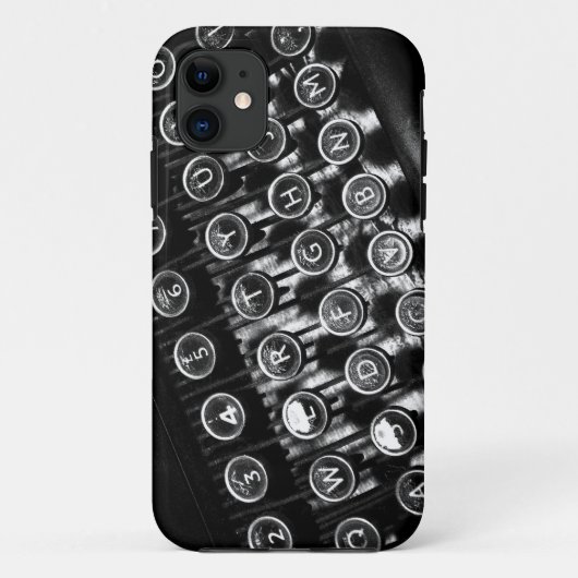 ヴィンテージタイプライター Case-Mate iPhoneケース (裏面)