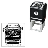 ヴィンテージタイプライター – Ex Libris セルフインキングスタンプ (インサイチュ)