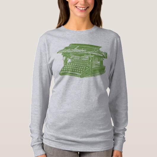 ヴィンテージタイプライター Tシャツ (正面)