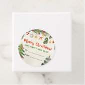 ヴィンテージタイプHolly Berry Christmasから フェイバータグ (インサイチュ)