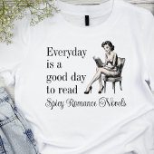 ヴィンテージタイポグラフィの好き読の本好き日 Tシャツ