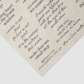 ヴィンテージタイポグラフィやる気を起こさせる引用文 薄葉紙 (詳細)